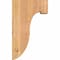 Ekena Millwork Del Monte Smooth Corbel, Western Red Cedar, 5 1/2"W x 12"D x 20"H COR06X12X20DEL00SWR - alternate 4